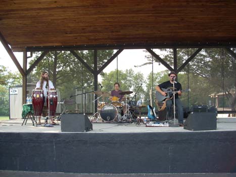 Luke at VWMC Aug 2008 with Brian Borders and Josiah Brewer